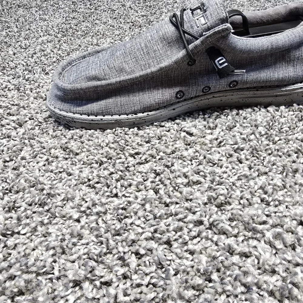 Hey Dude  Wally L Stretch Shoes Men Size 9 Gray